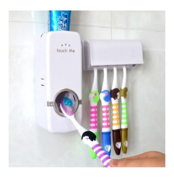 Dispensador crema dental portacepillos - Image 4