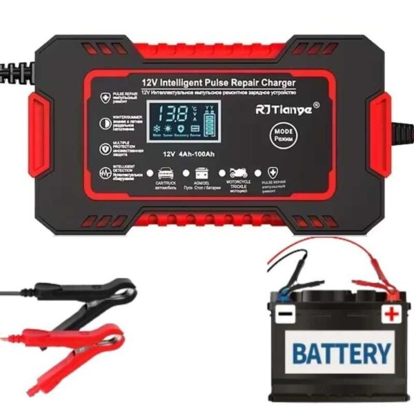 CARGADOR DE BATERIA PARA CARRO - Image 2